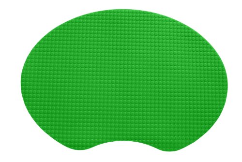 Kidkusion גומי שטיח | הילד מפית | חושית האכלה סיוע | ירוק | 15 x 11